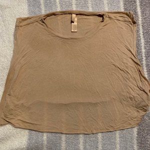 Skims Cropped Sleep Shirt